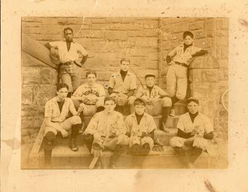 Yonkers, NY  Base Ball Team Westchester Co. High School Championship 1898